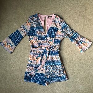 Floral Romper